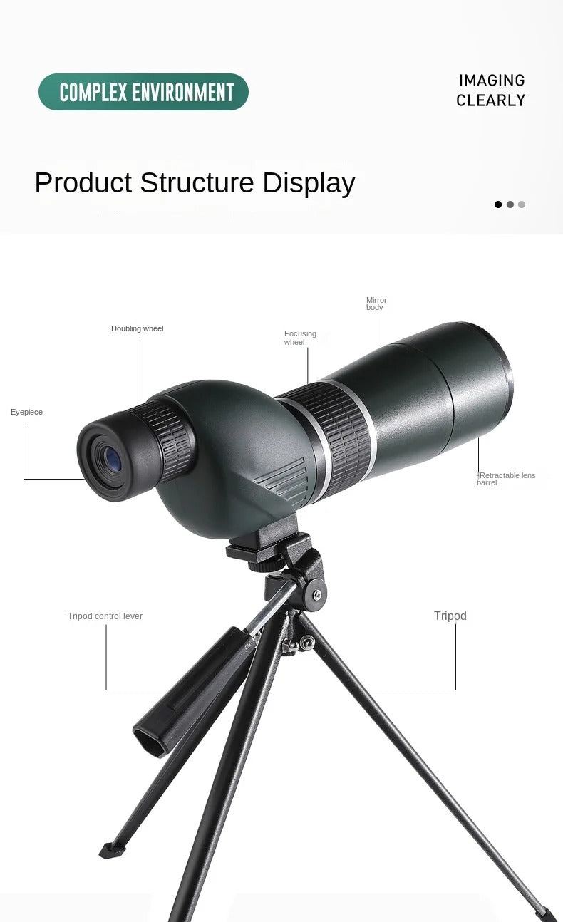 25-75x70 / 20-60X60 Spotting Scope