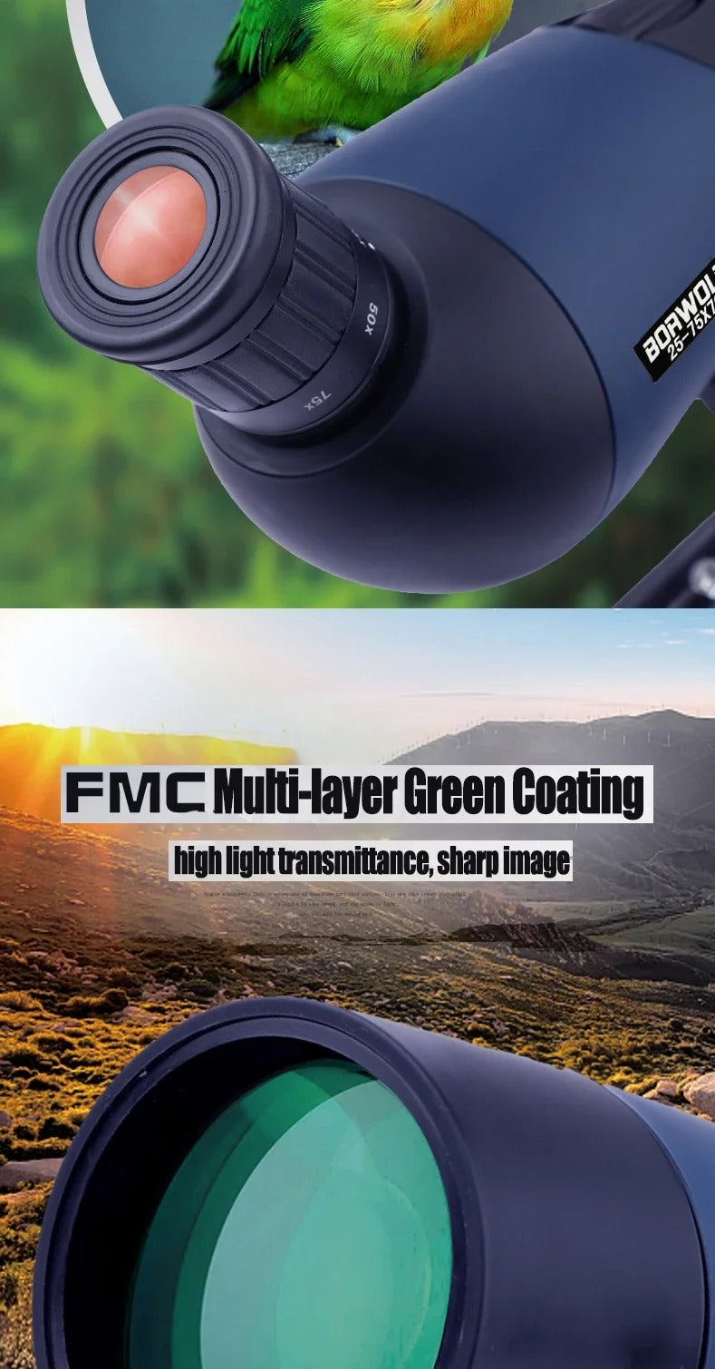 25-75x70 / 20-60X60 Spotting Scope