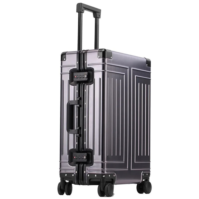 100% Aluminum-magnesium alloy Travel Suitcase