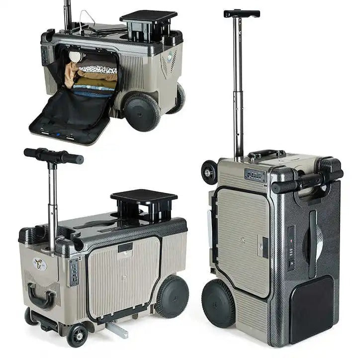 4-Wheel Smart Ride-On Suitcase