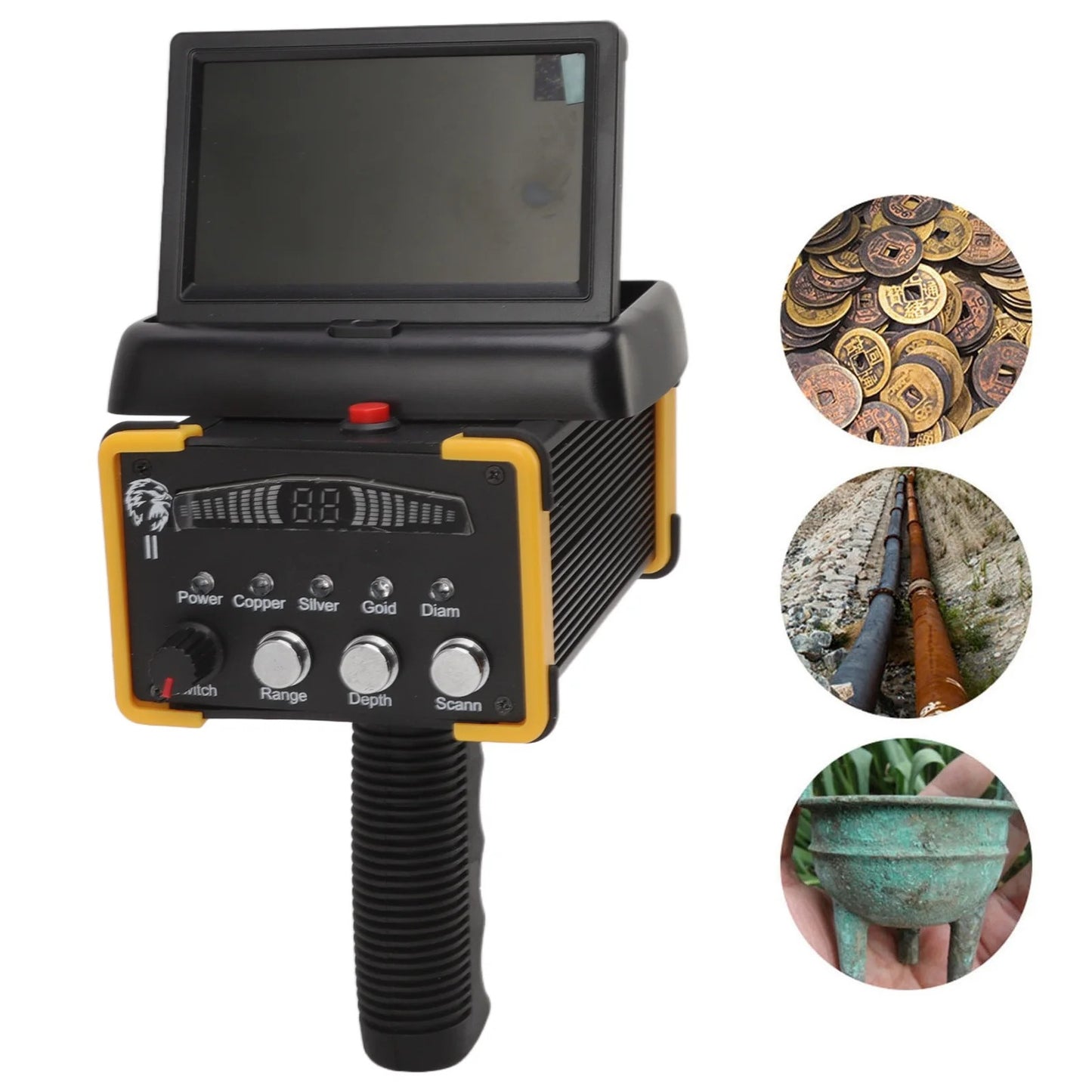 15m - 30m GR9000 Metal Detector