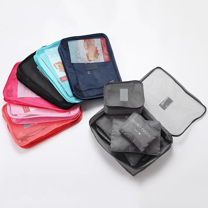 Travel Clothes Storage Bags - 6Pcs