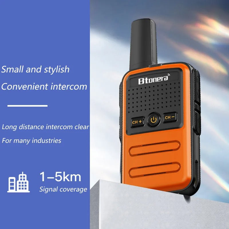 BTONERA BT-320 Portable Two Way Radio Walkie-Talkie