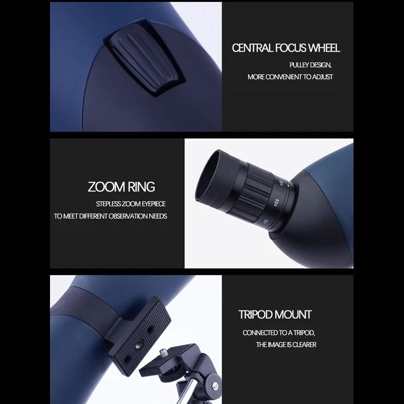 25-75x70 / 20-60X60 Spotting Scope