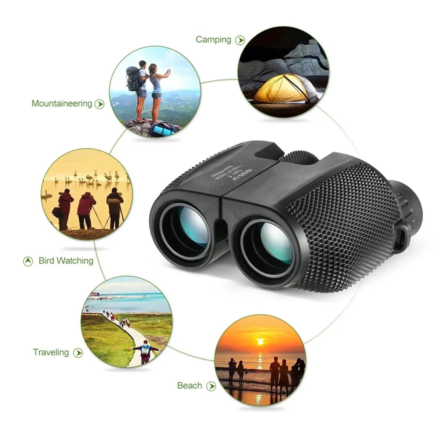 10X25 HD Binoculars