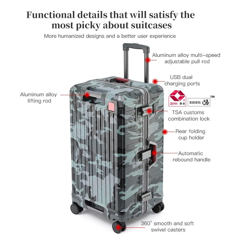 Camouflage travel case