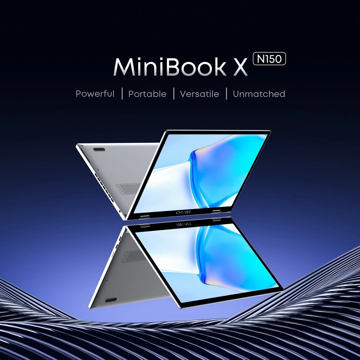 CHUWI MiniBook X Laptop Tablet 2 In 1 Intel N150/N100 10.51"