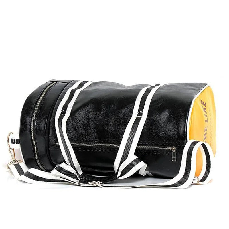 Large Leather Travel Handbag