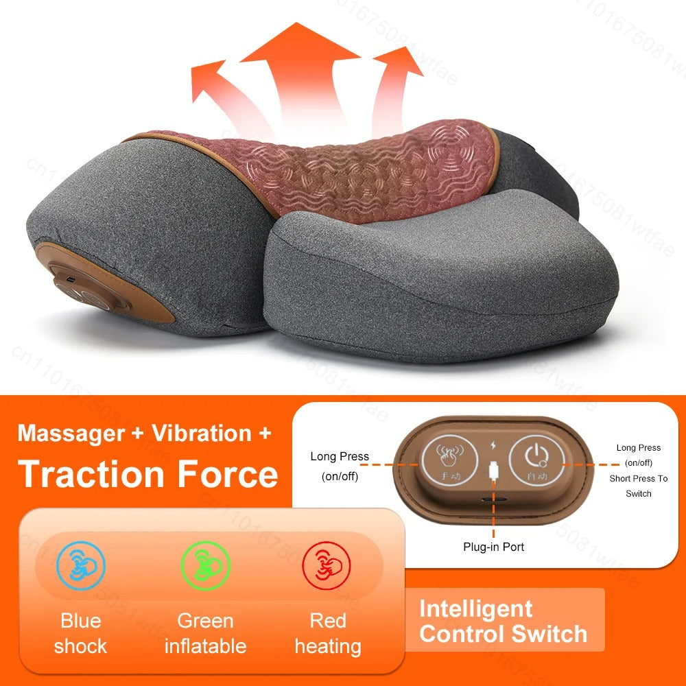3 In 1 Neck Massager Pillow