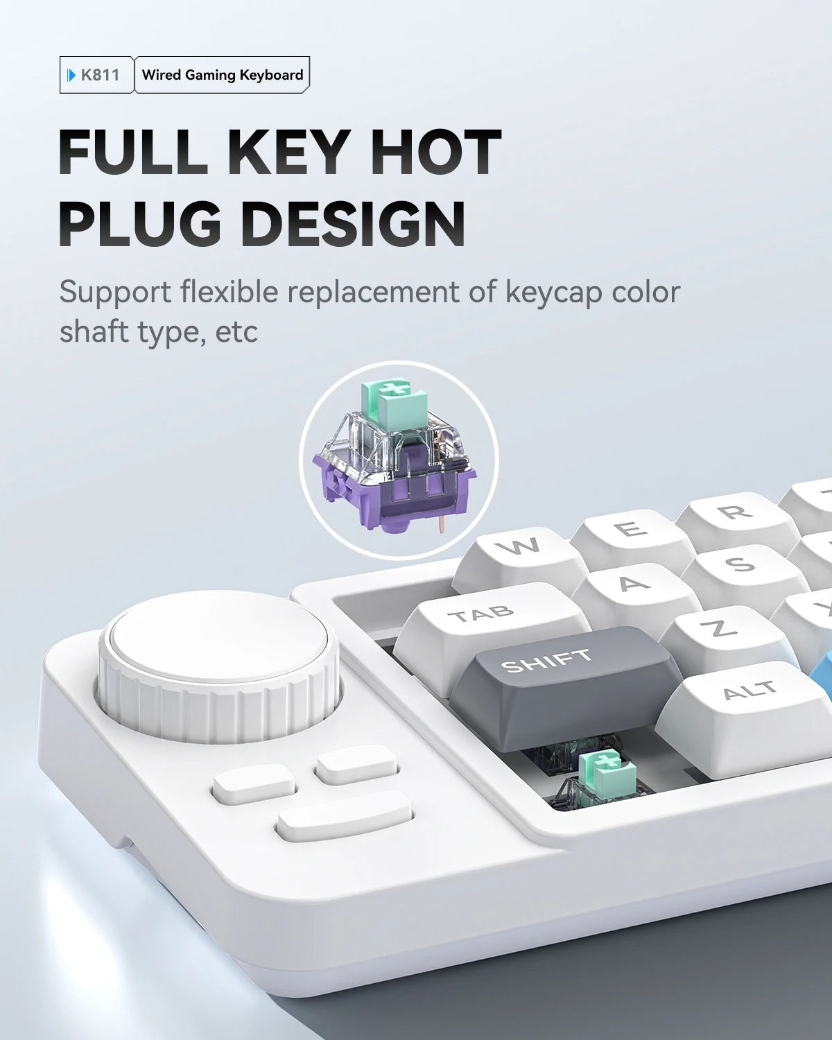 Programmable Wired Mechanical Keyboard