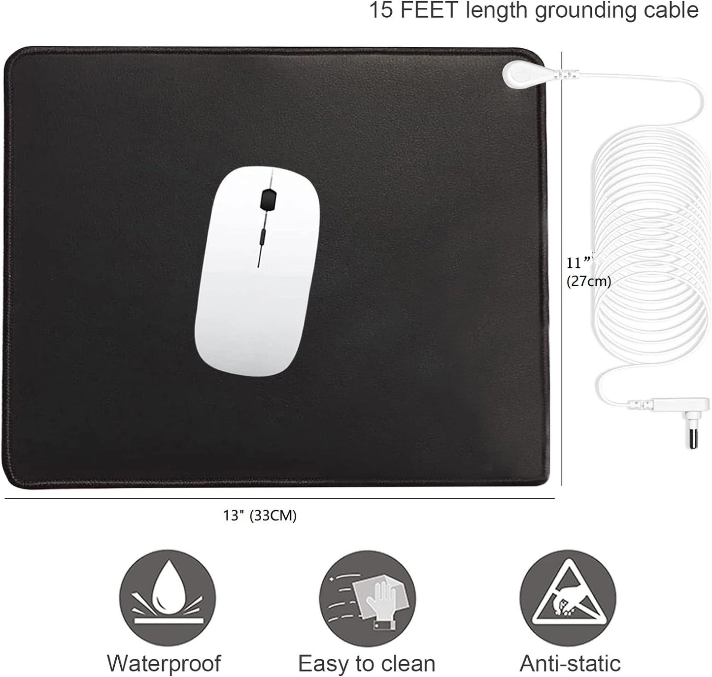 11X13"Grounding Mat Mouse Pad