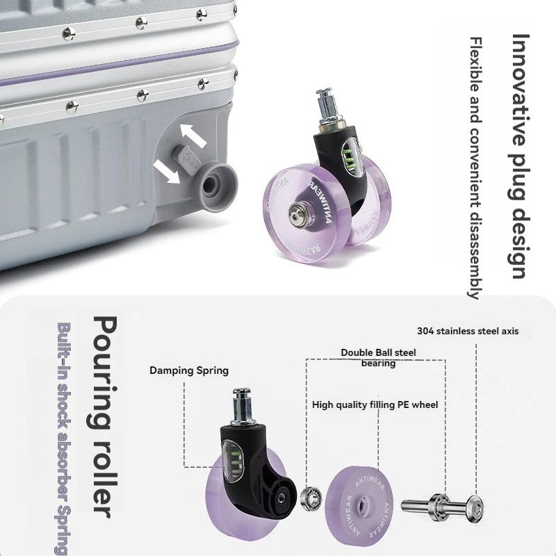 Skating Wheel Suitcase