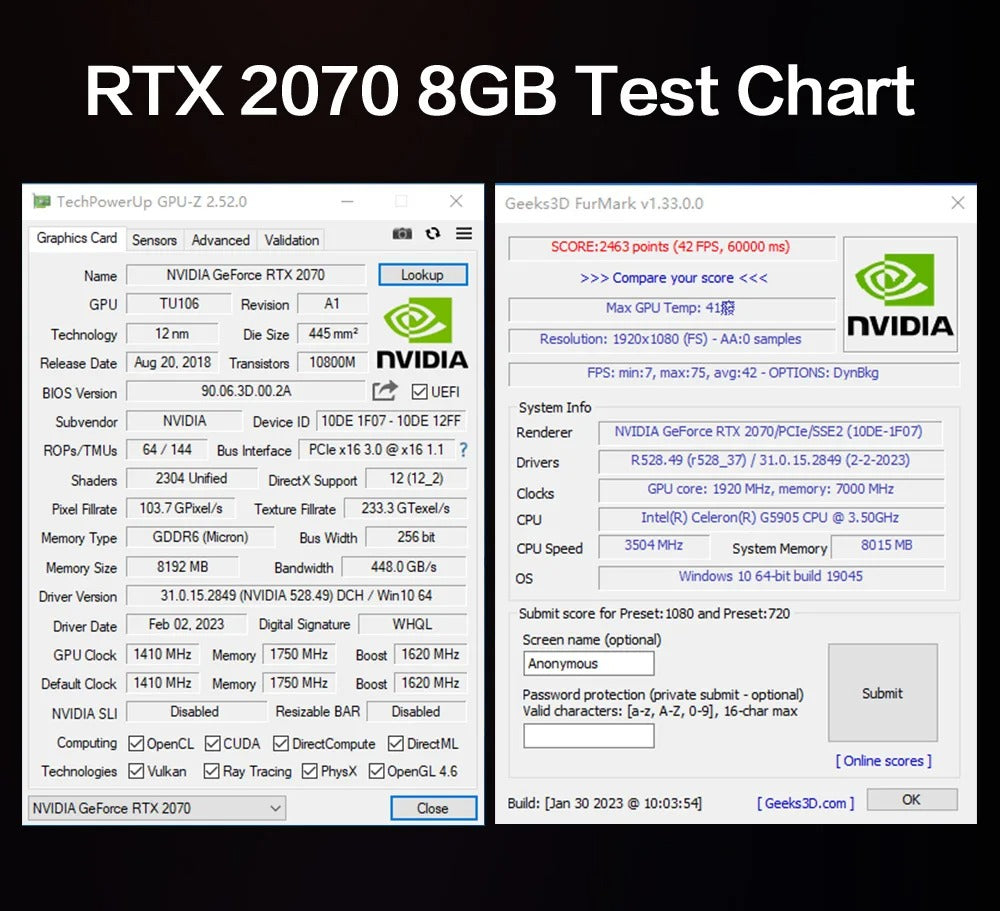 Mllse RTX 2070 8GB