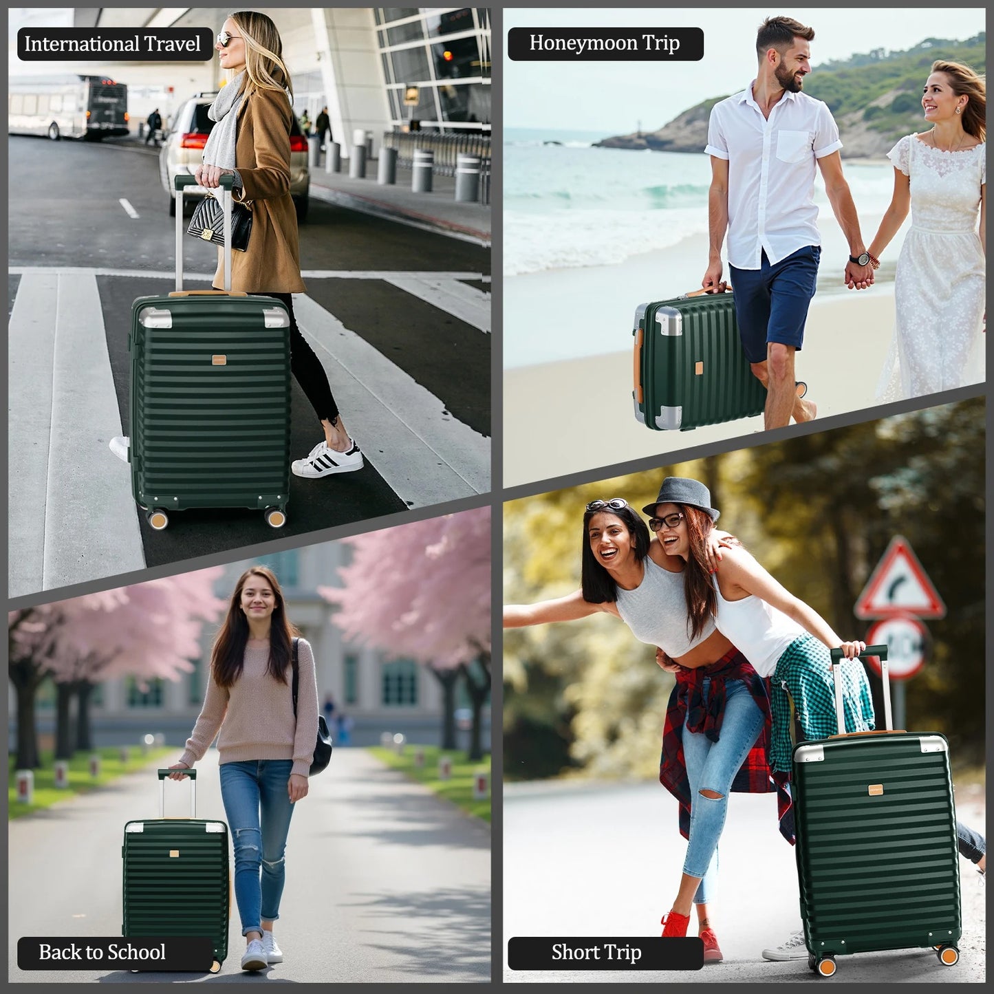 20 Inch Lightweight carry on case