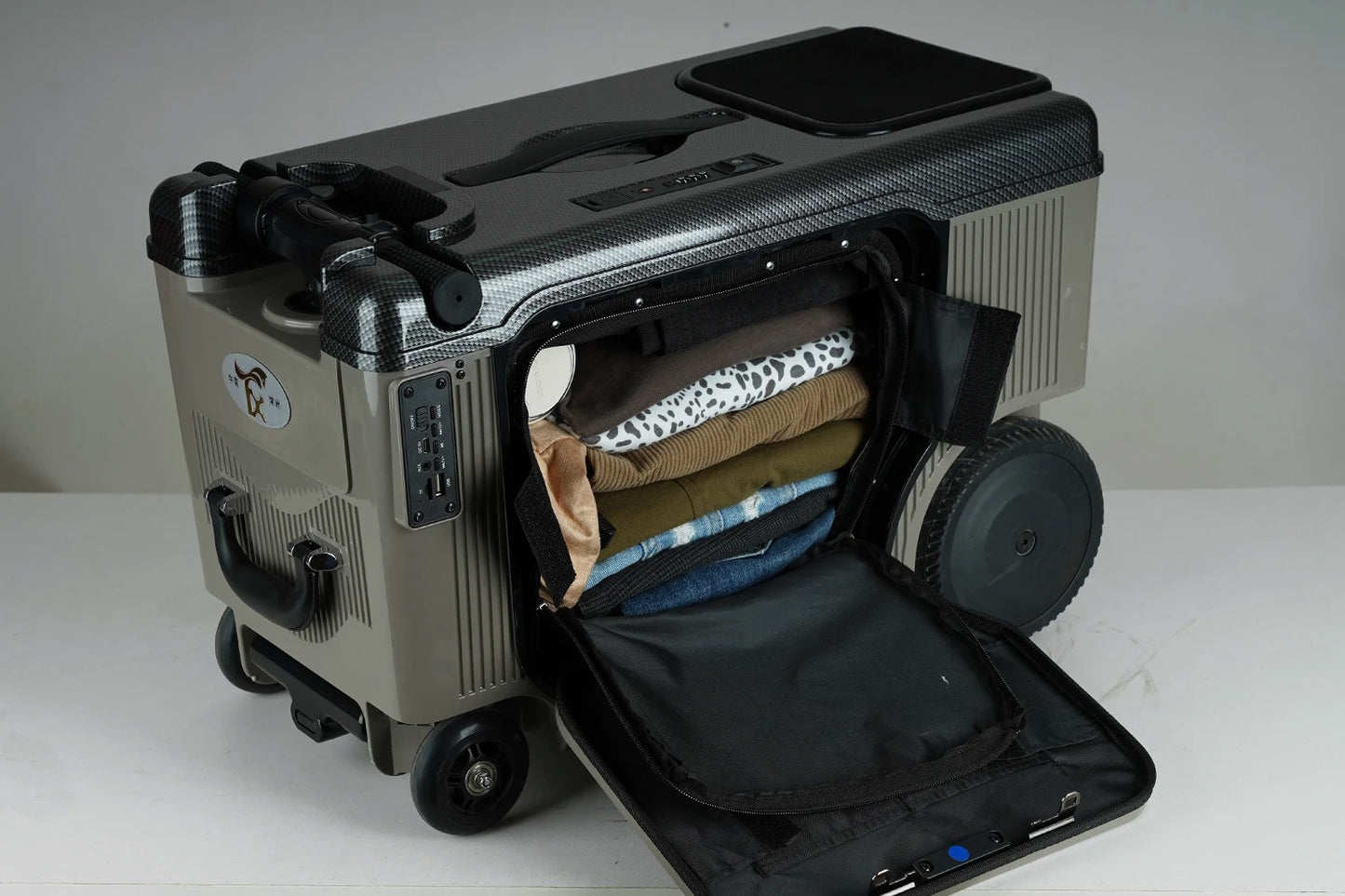 4-Wheel Smart Ride-On Suitcase