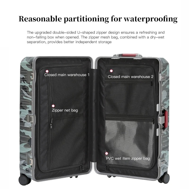 Camouflage travel case