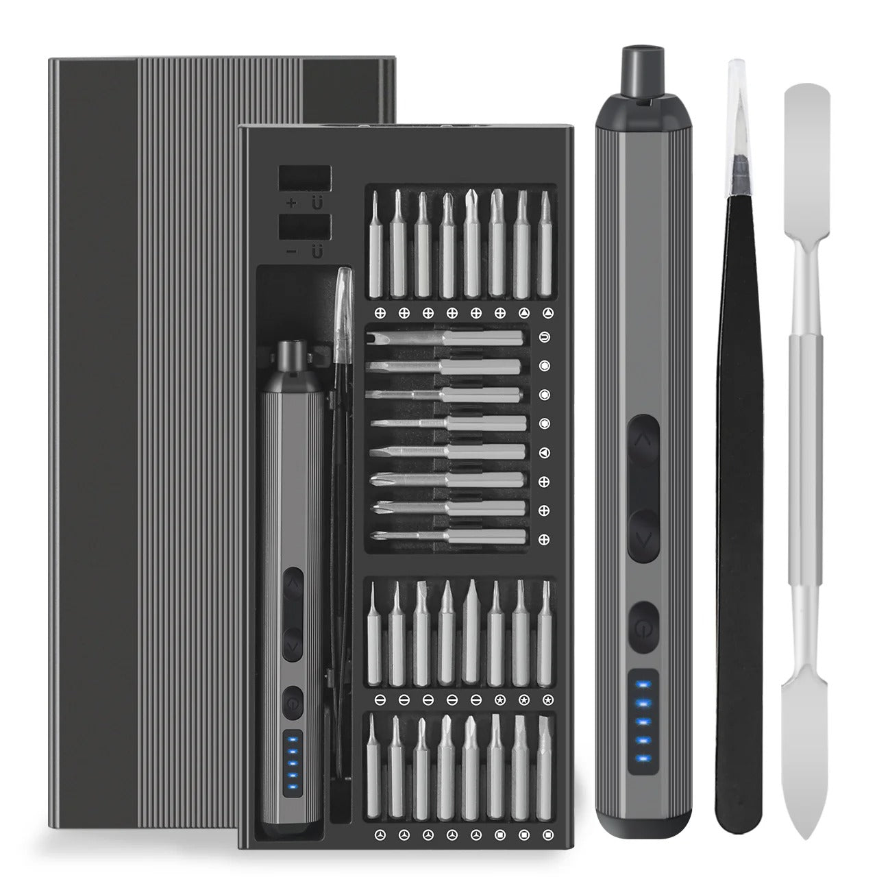 68 in 1 cordless precision drill set