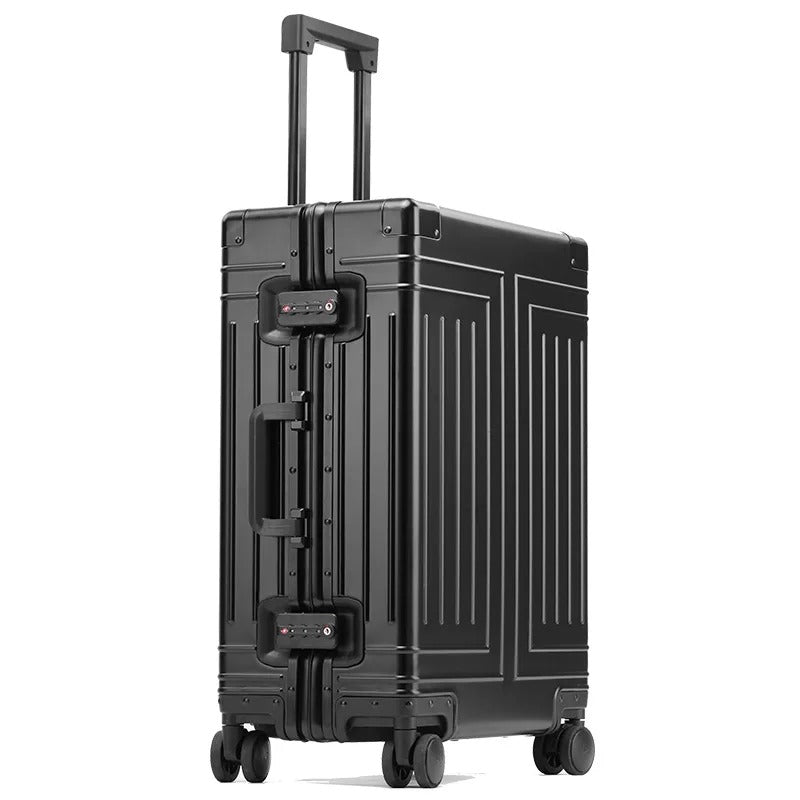100% Aluminum-magnesium alloy Travel Suitcase