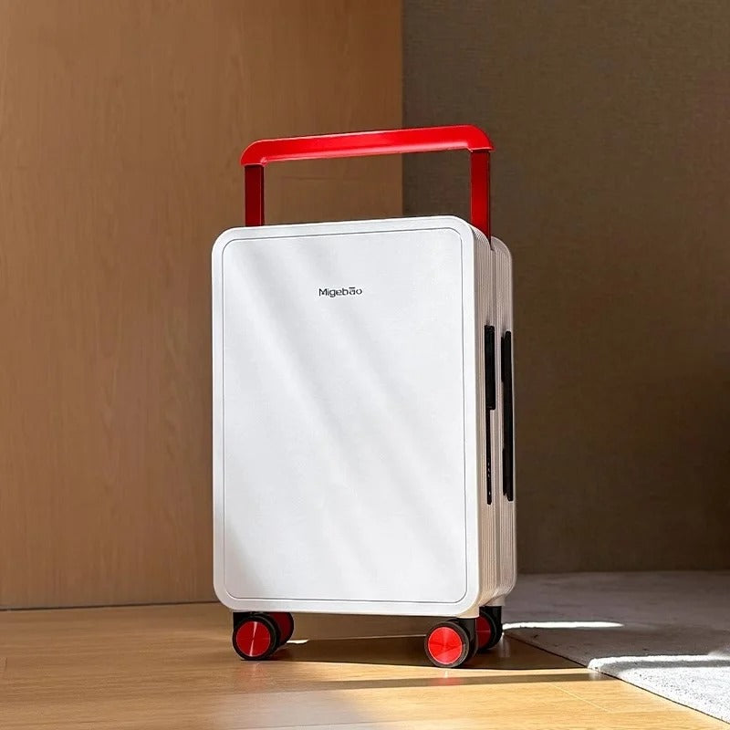 Pastel color suitcase