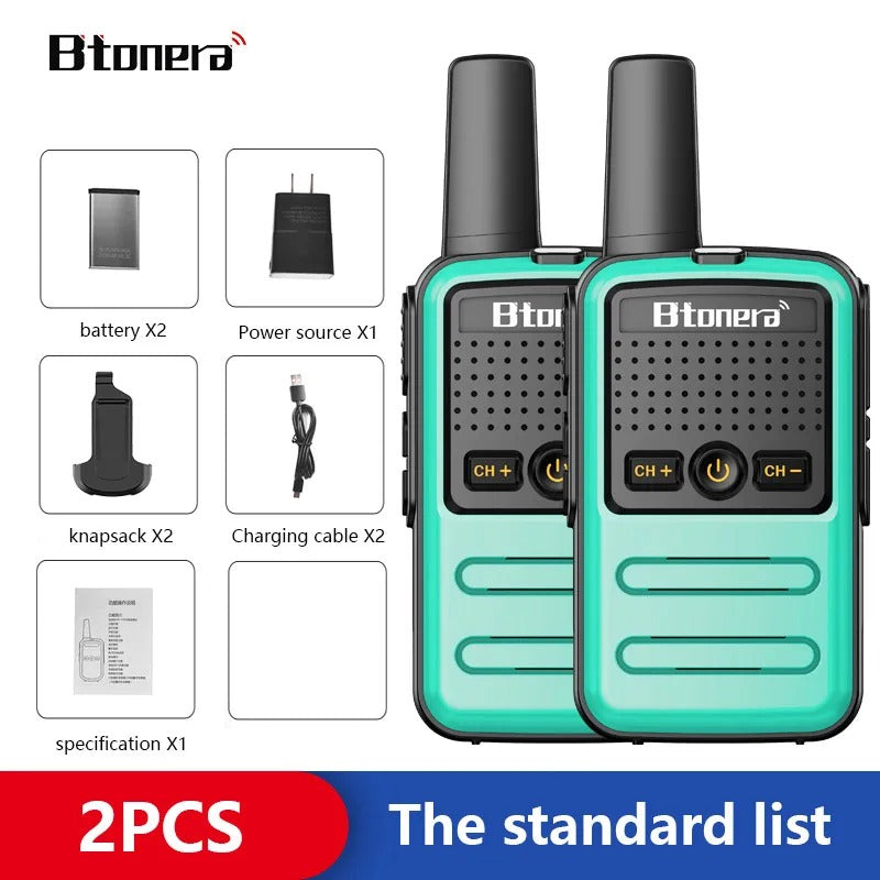BTONERA BT-320 Portable Two Way Radio Walkie-Talkie