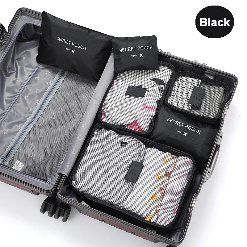 Travel Clothes Storage Bags - 6Pcs
