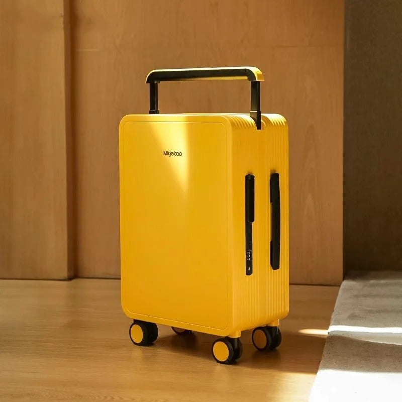 Pastel color suitcase