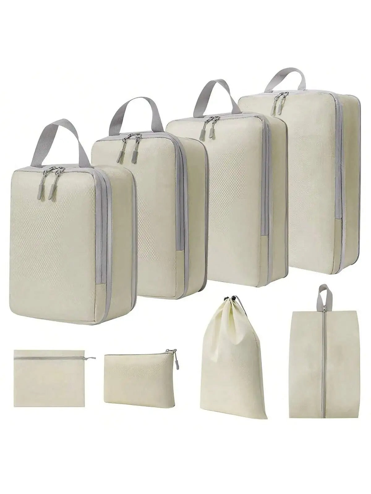 6 and 8 pcs Compressible Packing Travel Storage Bags