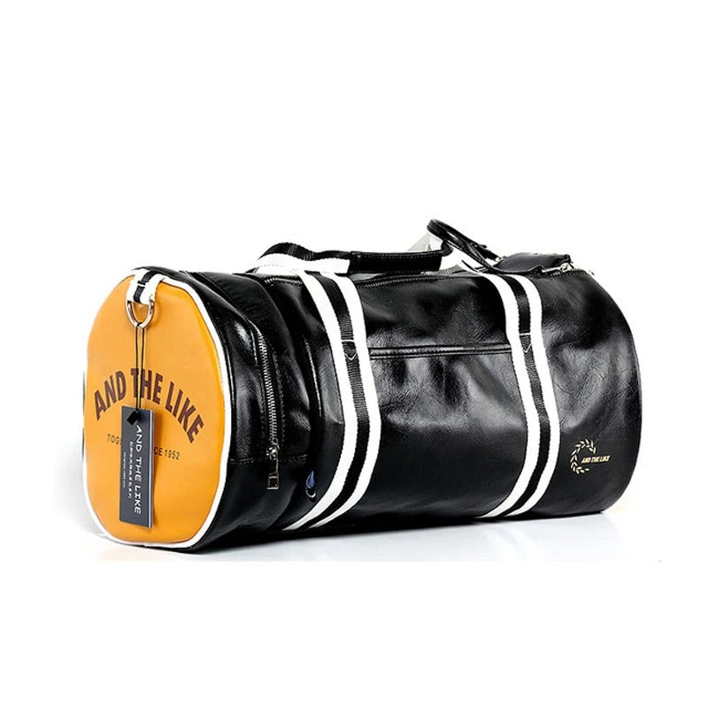 Large Leather Travel Handbag