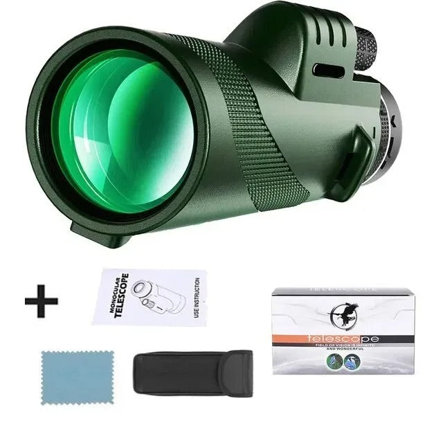 80x100 Portable Zoom HD 5000M Telescope