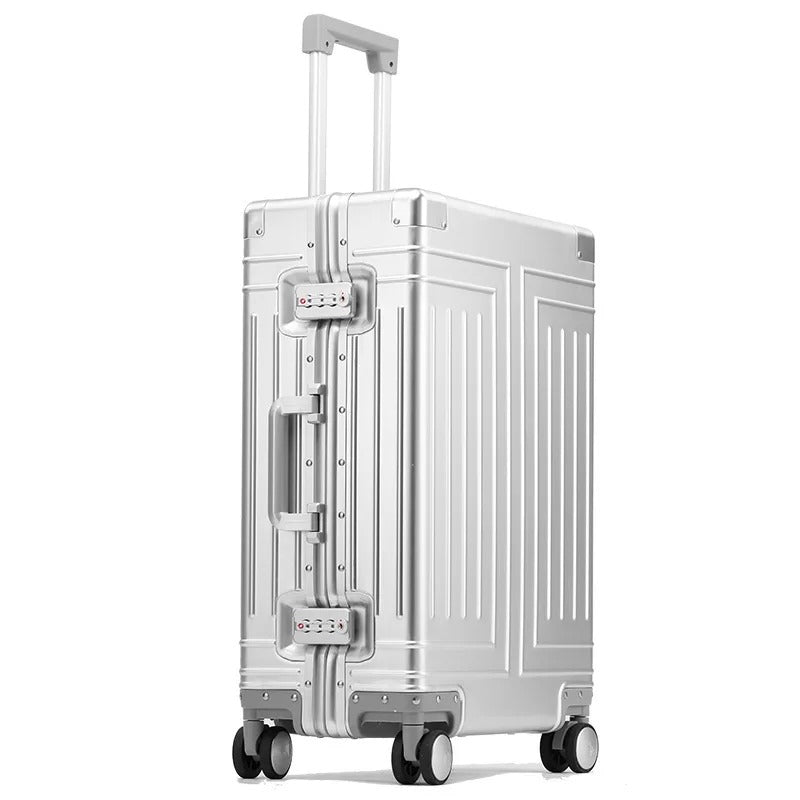 100% Aluminum-magnesium alloy Travel Suitcase