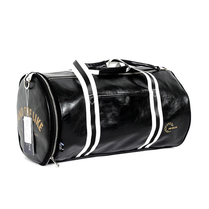 Large Leather Travel Handbag