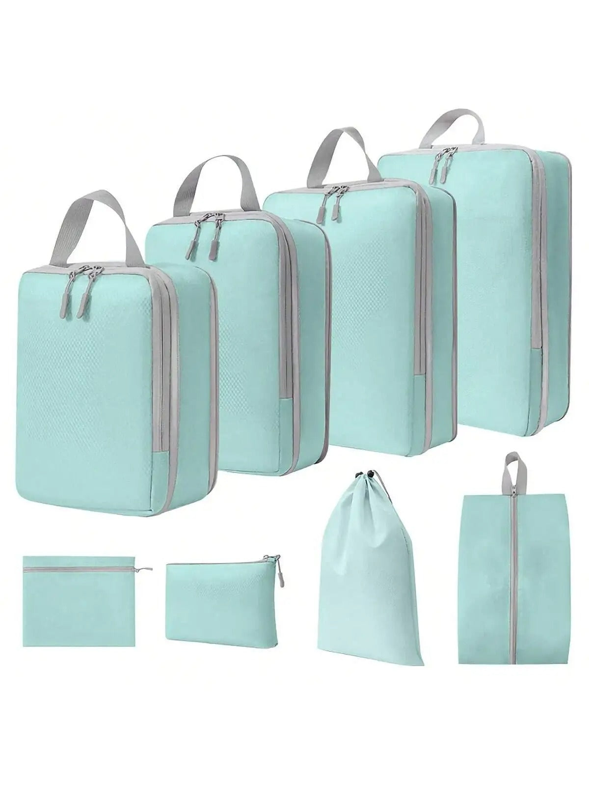 6 and 8 pcs Compressible Packing Travel Storage Bags