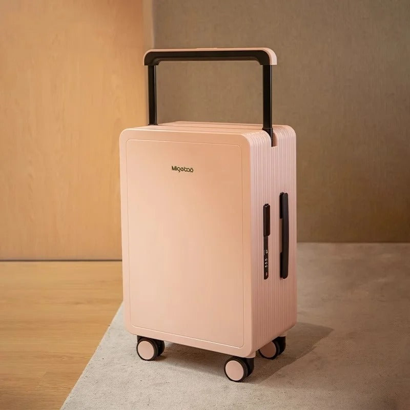Pastel color suitcase