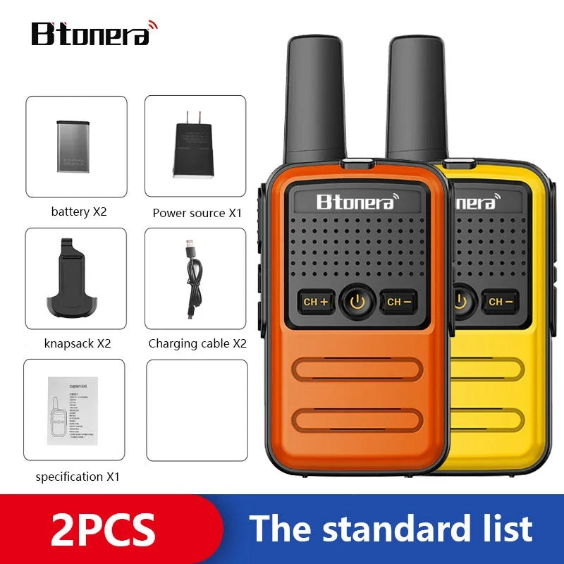 BTONERA BT-320 Portable Two Way Radio Walkie-Talkie