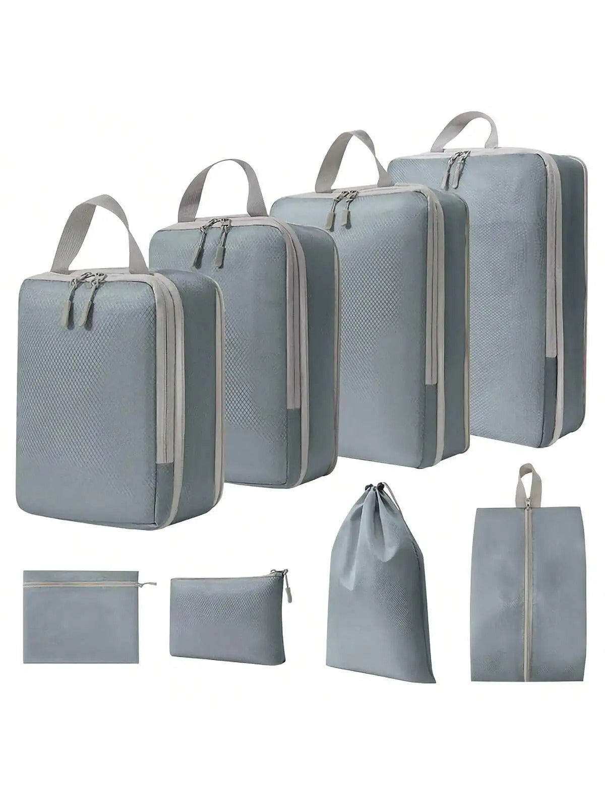 6 and 8 pcs Compressible Packing Travel Storage Bags