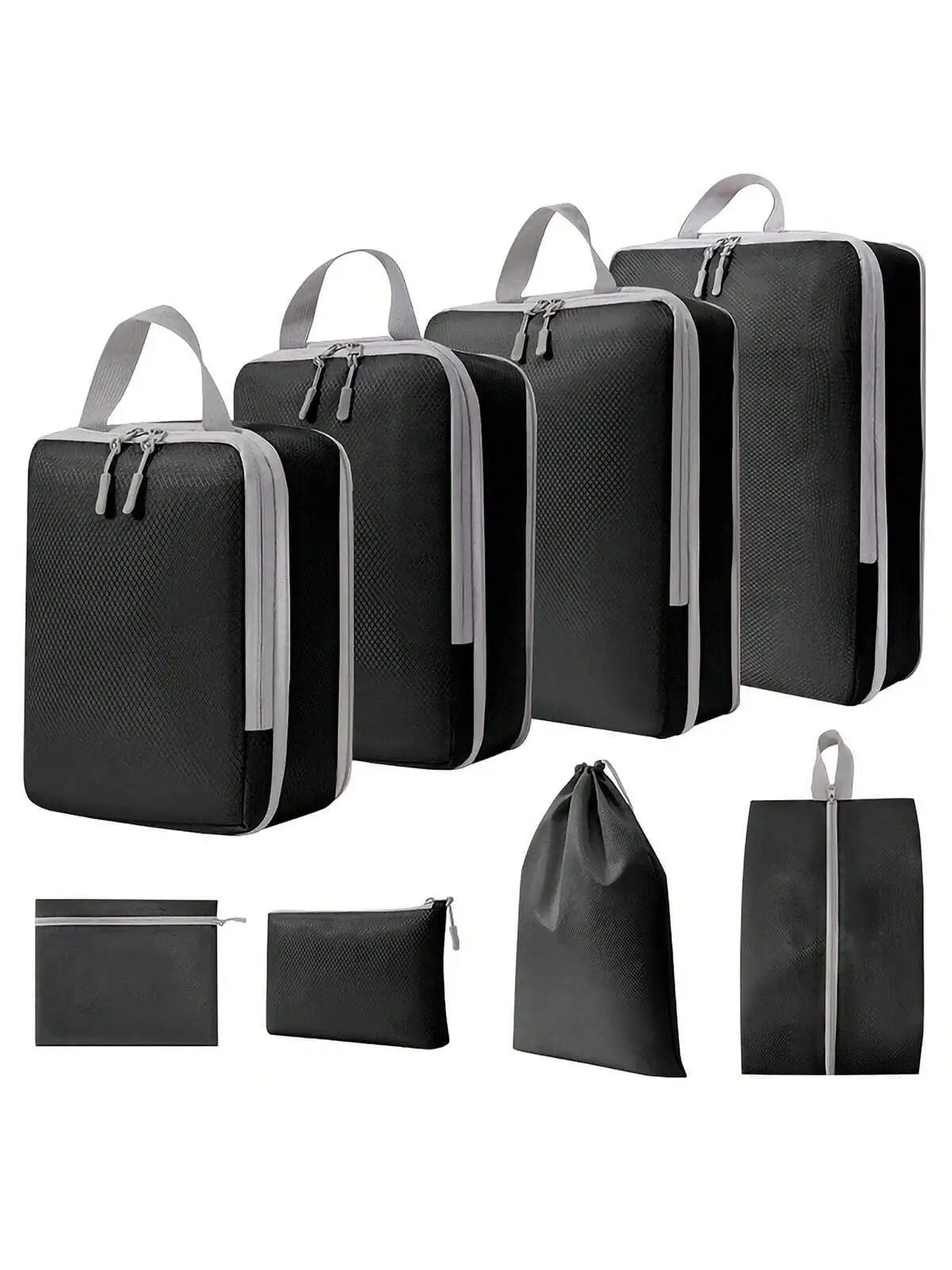 6 and 8 pcs Compressible Packing Travel Storage Bags