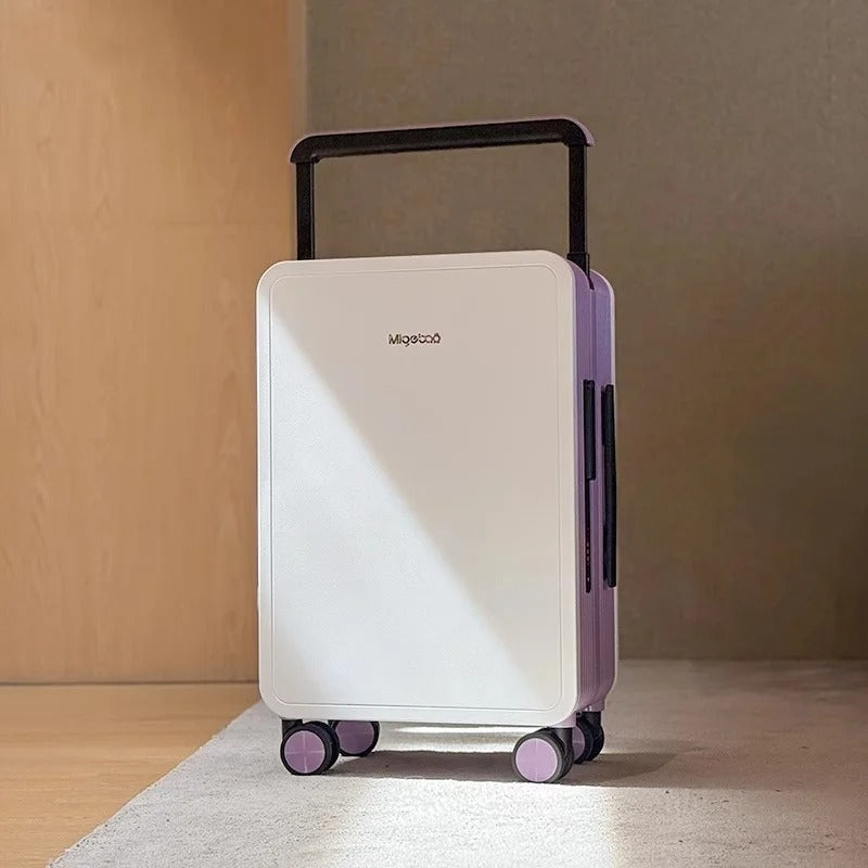 Pastel color suitcase