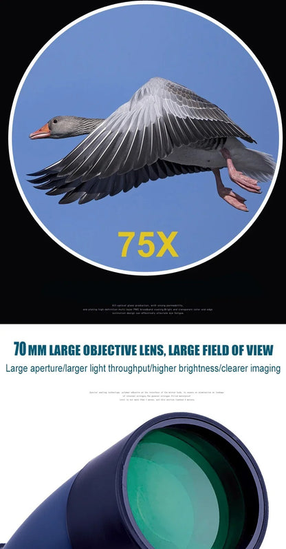 25-75x70 / 20-60X60 Spotting Scope