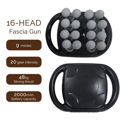 16 Head Massage Gun