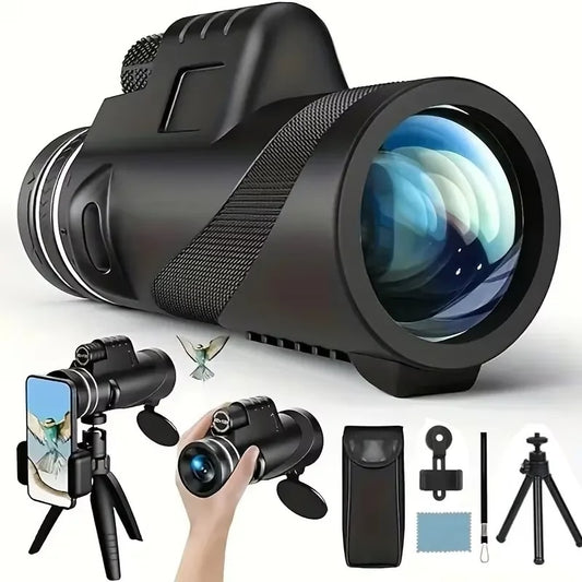 80x100 Portable Zoom HD 5000M Telescope
