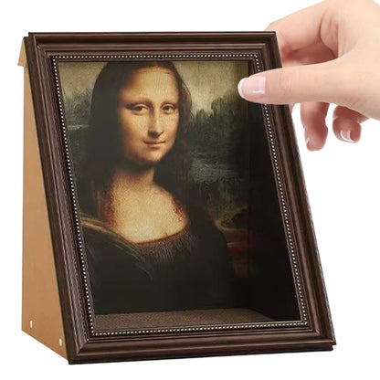 Mona Lisa Frame Cat Bed