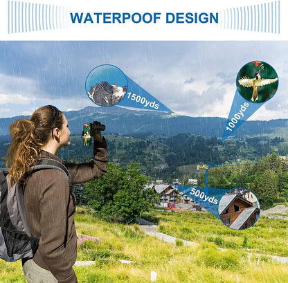 80x100 Portable Zoom HD 5000M Telescope