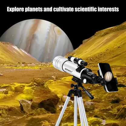 BORWOLF 70400 Professional High-definition Astronomical Telescope 333X