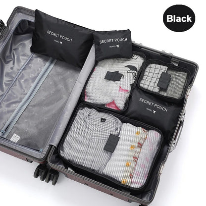 Travel Clothes Storage Bags - 6Pcs