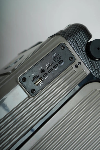 4-Wheel Smart Ride-On Suitcase