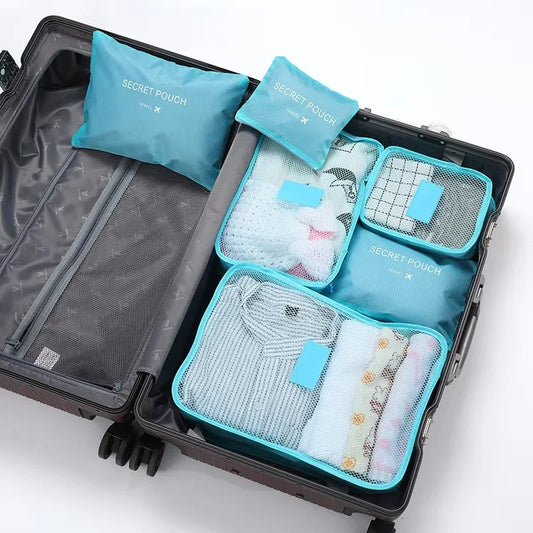 Travel Clothes Storage Bags - 6Pcs