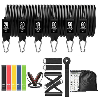 Pilates / Strength and resistance ropes and bar