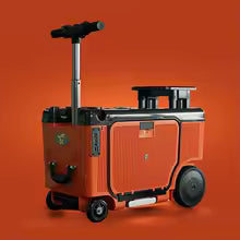 4-Wheel Smart Ride-On Suitcase
